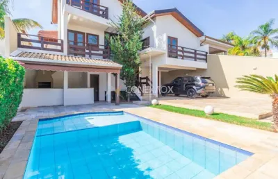 Casa em condomínio fechado com 4 quartos à venda na avenida papa joão paulo i, 872, bairro das palmeiras, campinas, 235 m2 por r$ 2.700.000