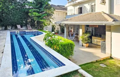 Casa em condomínio fechado com 4 quartos à venda na rodovia comendador guilherme mamprim, s/nº, reserva colonial, valinhos, 355 m2 por r$ 2.500.000