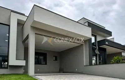 Casa em condomínio fechado com 3 quartos à venda na avenida luiz greco, 500, vila monte alegre, paulínia, 137 m2 por r$ 1.080.000