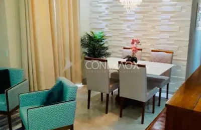 Apartamento com 3 quartos à venda na rua jacy teixeira camargo, 240, jardim do lago, campinas, 82 m2 por r$ 580.000
