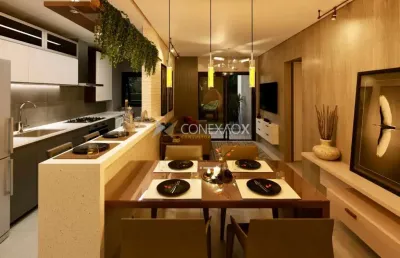 Apartamento com 2 quartos à venda na rua afonso garbuio, 964, santa claudina, vinhedo, 62 m2 por r$ 494.000