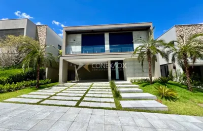 Casa em condomínio fechado com 4 quartos à venda na rua das palmas, s/n, alphaville dom pedro 3, campinas, 403 m2 por r$ 4.499.000