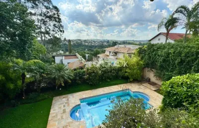 Casa em condomínio fechado com 4 quartos à venda na rua armando eurico stocco, 13, jardim botânico (sousas), campinas, 574 m2 por r$ 2.950.000