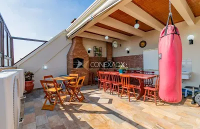 Cobertura com 3 quartos à venda na avenida maria emília alves dos santos de ângelis, 121, parque prado, campinas, 306 m2 por r$ 1.100.000