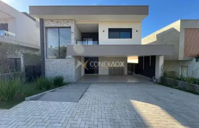 Casa em condomínio fechado com 5 quartos à venda na av. dr. roberto cerqueira de oliveira rosa, s/n, loteamento alphaville campinas, campinas, 415 m2 por r$ 3.800.000