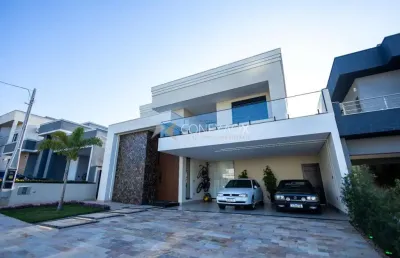 Casa em condomínio fechado com 4 quartos à venda na rua maria dirce muller, 373, jardim green park residence, hortolândia, 340 m2 por r$ 2.690.000