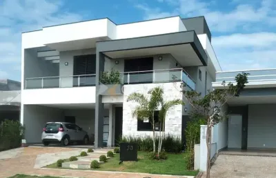 Casa em condomínio fechado com 4 quartos à venda na rua sebastião cardoso, 548, parque brasil 500, paulínia, 242 m2 por r$ 1.855.000
