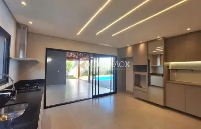 Casa em condomínio fechado com 3 quartos à venda na rua miguel busato, 2780, jardim são marcos, valinhos, 270 m2 por r$ 1.779.000