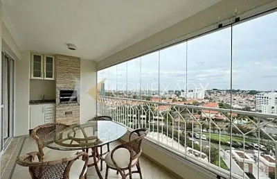 Apartamento com 3 quartos à venda na rua álvaro bosco, 157, mansões santo antônio, campinas, 136 m2 por r$ 1.198.000