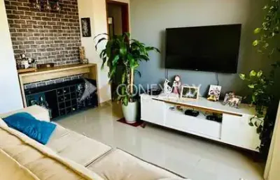 Apartamento com 3 quartos à venda na rua jacy teixeira camargo, 240, jardim do lago, campinas, 82 m2 por r$ 570.000