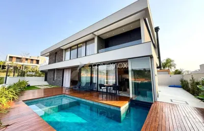 Casa em condomínio fechado com 4 quartos à venda na rua josé peressinoto, s/n, alphaville dom pedro 2, campinas, 390 m2 por r$ 5.700.000