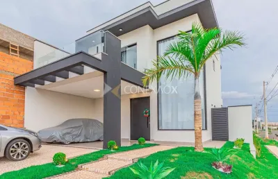 Casa em condomínio fechado com 3 quartos à venda na avenida luiz greco, 500, vila monte alegre, paulínia, 160 m2 por r$ 1.400.000