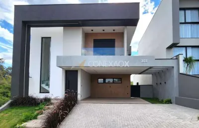Casa em condomínio fechado com 3 quartos à venda na alameda carlos de carvalho vieira braga, 1224, vila pagano, valinhos, 238 m2 por r$ 1.799.000