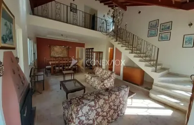 Casa em condomínio fechado com 4 quartos à venda na rua jequiri, 87, loteamento alphaville campinas, campinas, 330 m2 por r$ 2.700.000