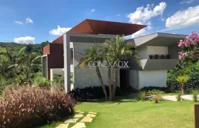 Casa em condomínio fechado com 5 quartos à venda na avenida isaura roque quércia, 129, loteamento residencial entre verdes (sousas), campinas, 2400 m2 por r$ 16.000.000