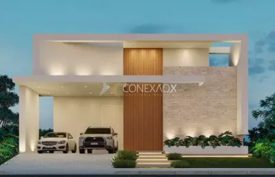 Casa em condomínio fechado com 4 quartos à venda na rua sebastião cardoso, 500, parque brasil 500, paulínia, 213 m2 por r$ 2.250.000