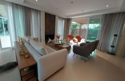 Casa em condomínio fechado com 5 quartos para alugar na estrada municipal adelina segantini cerqueira leite, 1000, loteamento mont blanc residence, campinas, 450 m2 por r$ 30.000