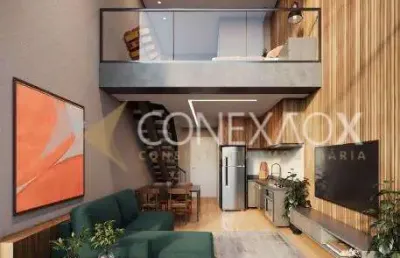 Loft com 1 quarto à venda na avenida joão mendes júnior, 326, cambuí, campinas, 47 m2 por r$ 856.000
