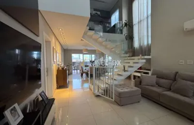 Casa em condomínio fechado com 3 quartos à venda na estrada municipal do roncáglia, 950, roncáglia, valinhos, 216 m2 por r$ 1.900.000