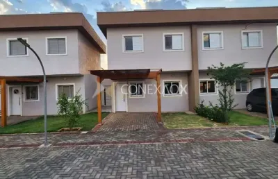 Casa em condomínio fechado com 2 quartos à venda na travessa sylvio costa alves, 85, parque gabriel, hortolândia, 100 m2 por r$ 405.000