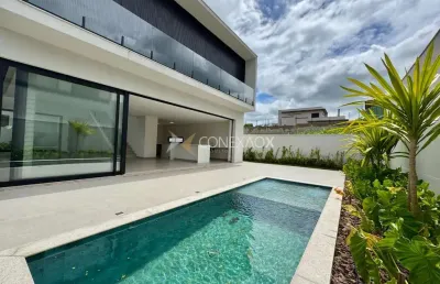 Casa em condomínio fechado com 4 quartos à venda na av. dr. roberto cerqueira de oliveira rosa, s/n, loteamento alphaville campinas, campinas, 340 m2 por r$ 3.220.000