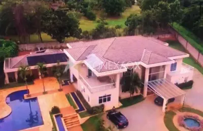 Casa em condomínio fechado com 4 quartos à venda na alameda das tipuanas, s/n, sítios de recreio gramado, campinas, 774 m2 por r$ 10.600.000