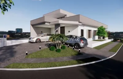 Casa em condomínio fechado com 3 quartos à venda na avenida juscelino kubitschek de oliveira, 177, parque brasil 500, paulínia, 128 m2 por r$ 1.100.000