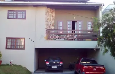 Casa em condomínio fechado com 3 quartos à venda na estrada municipal do roncáglia, 450, roncáglia, valinhos, 272 m2 por r$ 1.350.000