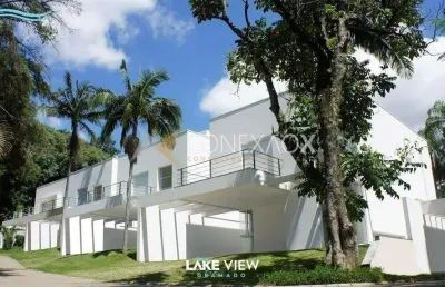 Casa em condomínio fechado com 3 quartos para alugar na rua dos vidoeiros, 339, sítios de recreio gramado, campinas, 209 m2 por r$ 13.700