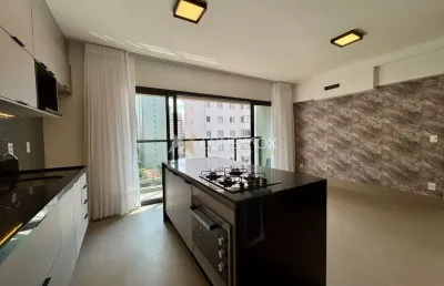 Apartamento com 1 quarto à venda na rua maria monteiro, 536, cambuí, campinas, 50 m2 por r$ 900.000
