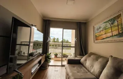 Apartamento com 3 quartos à venda na rua joaquim lacerda coelho, 831, jardim capivari, campinas, 69 m2 por r$ 372.000