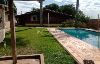 Chácara / sítio com 5 quartos para alugar na rua atílio tafarello, 31, recanto dos dourados, campinas, 545 m2 por r$ 4.000
