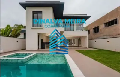 Casa com 4 quartos à venda na avenida pérola byington, 2500, cidade tamboré, santana de parnaíba, 432 m2 por r$ 4.900.000