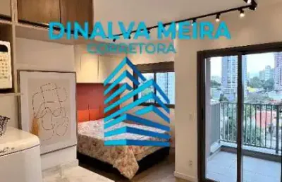 Apartamento com 1 quarto para alugar na rua alexandre dumas, 330, chácara santo antônio, são paulo, 28 m2 por r$ 2.900