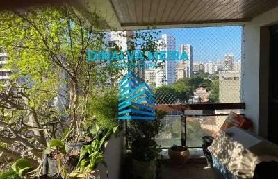 Apartamento com 4 quartos à venda na rua barão de jaceguai, 1414, campo belo, são paulo, 209 m2 por r$ 2.500.000