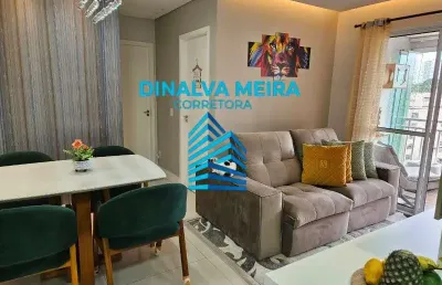 Apartamento com 2 quartos à venda na avenida presidente humberto de alencar castelo branco, 2559, vila leonor, guarulhos, 62 m2 por r$ 510.000
