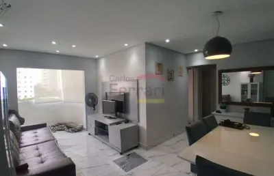 Apartamento lauzane paulista com varanda - 02 dormitórios e 1 vaga