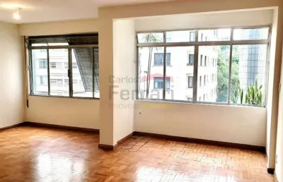 Apartamento venda higienópolis. 3 dormitórios, amplo, local nobre 125m²