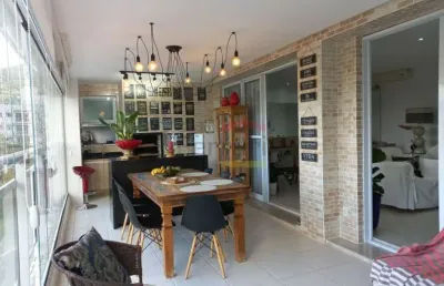 Apartamento com 3 quartos para alugar na Caminho das Tartarugas, 60, Loteamento João Batista Julião, Guarujá