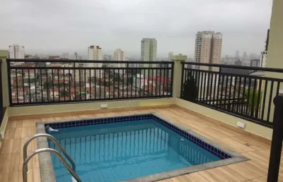 Cobertura duplex com 241 m², 3 suítes, piscina, área gourmet, 6 vagas, próximo metro parada inglesa