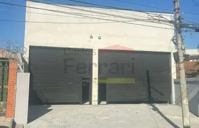 Galpão novo, final de construção, pra venda, pois está alugado na vila galvao, 7 mts pé direito