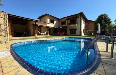 Casa à venda com 6 suítes no condomínio flamboyant em atibaia