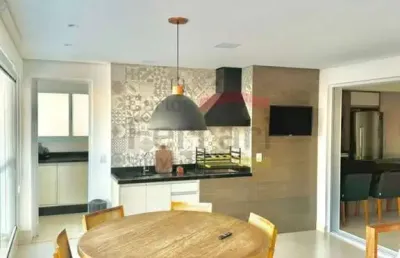 Apartamento com varanda gourmet no alto da mooca, com 3 suítes, 2 vagas e depósito.