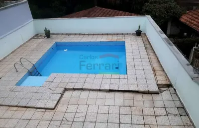 Casa de 400 metros com piscina - mairiporã - bairro olho d'agua
