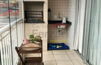 Apartemento 3 dormitorios, 1 suite carandiru, varanda gourmet