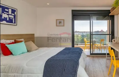 Apartamento com 1 quarto à venda na Rua Galeno de Almeida, 245, Pinheiros, São Paulo