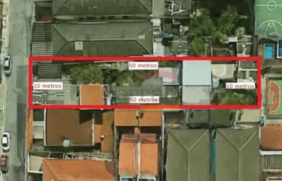 Oportunidade imperdível para investidores e construtores, terreno com 500m² (10x50)!