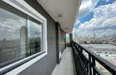 Apartamento 58 m²   com  varanda e 2 quartos  - mooca  x permuta por  chácara