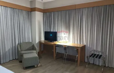 Excelente flat todo mobiliado, excelente localização na zona norte!