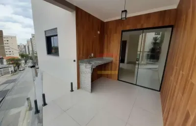 Apartamento novo, vago, à 200 metros do metrô, contendo 2 dormitórios, 1 vaga p/carro, terraço gourm